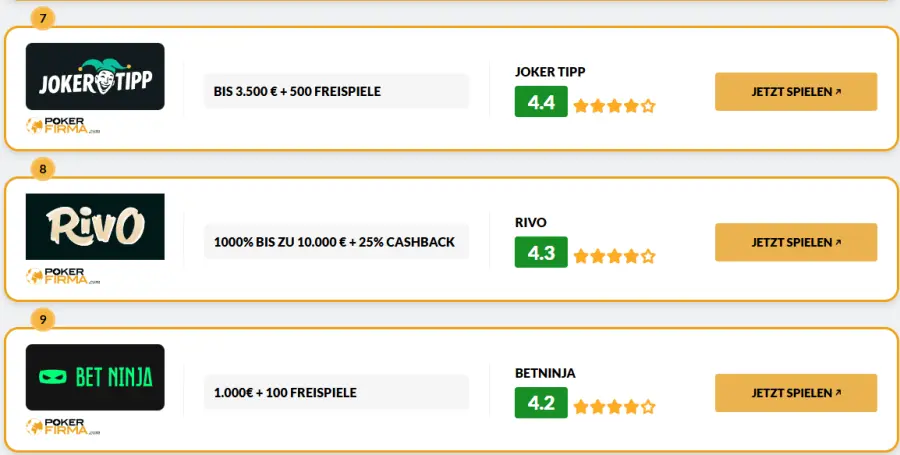 Casino online ohne oasis